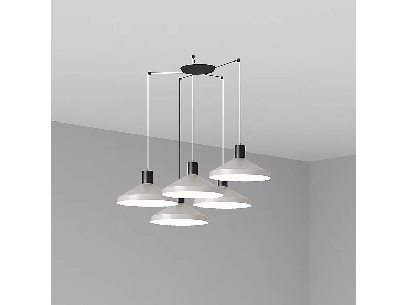Candeeiro suspenso KOMBO 400 5L cinzento