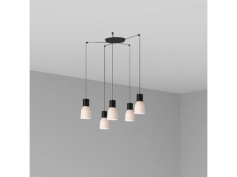 KOMBO 120 5L Beige Hängeleuchte