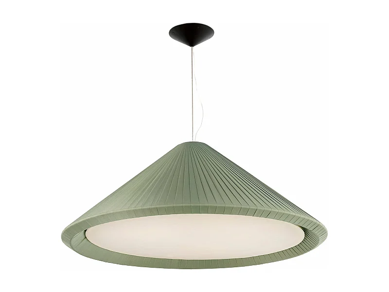 SAIGON IN 1300 Lampe à suspension vert olive