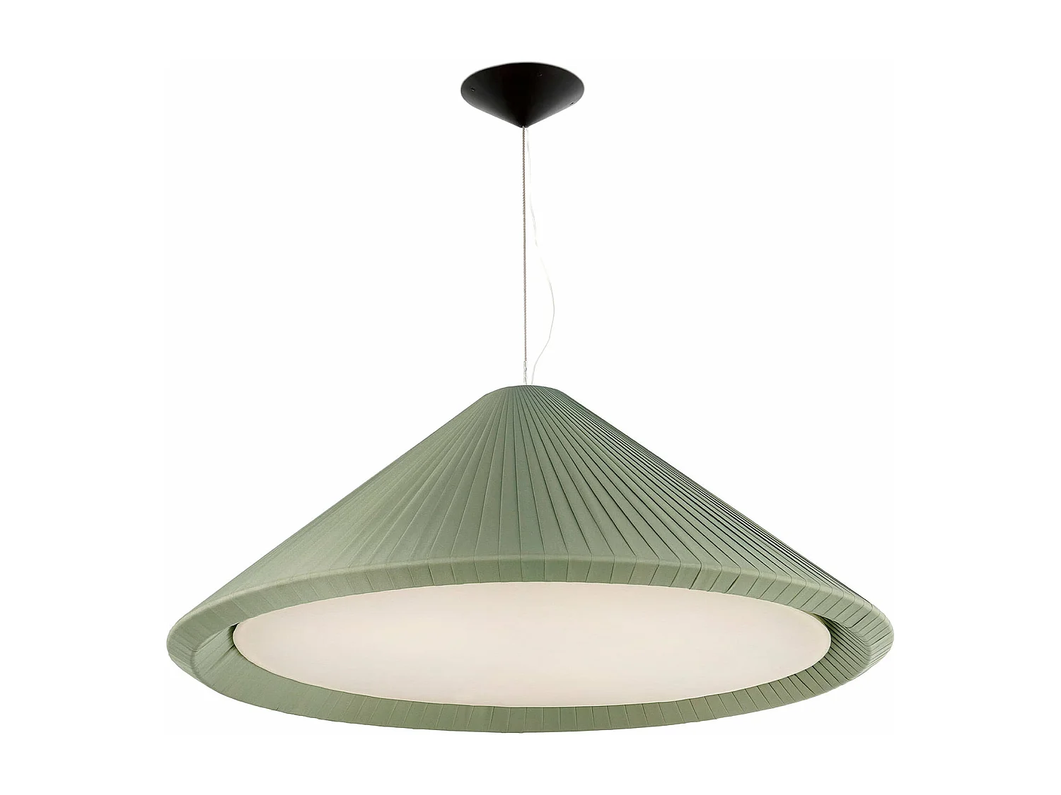 SAIGON IN 1300 Olivgrüne Hängeleuchte