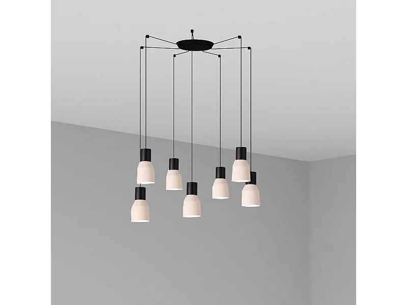 KOMBO 120 7L Lampa wisząca Beżowa