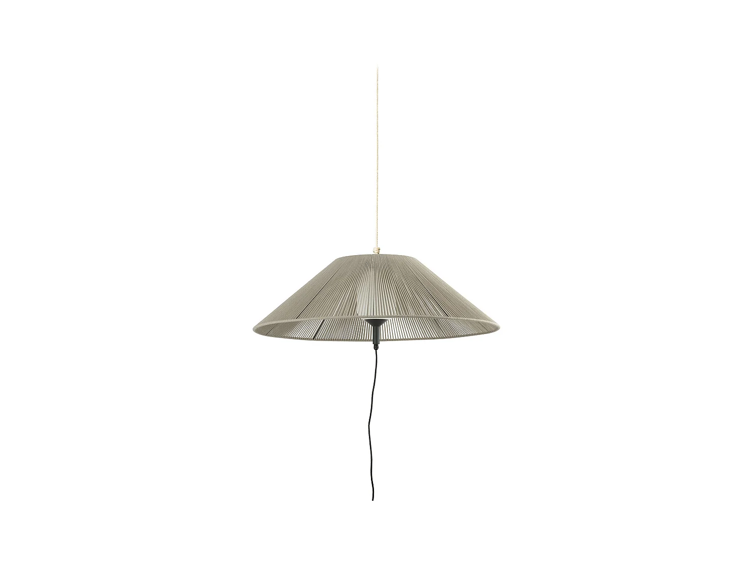 SAIGON OUT C100 Baladeuse et suspension gris/beige cache trou