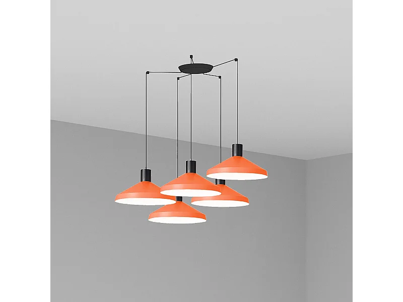 Lampe à suspension KOMBO 400 5L Terre cuite