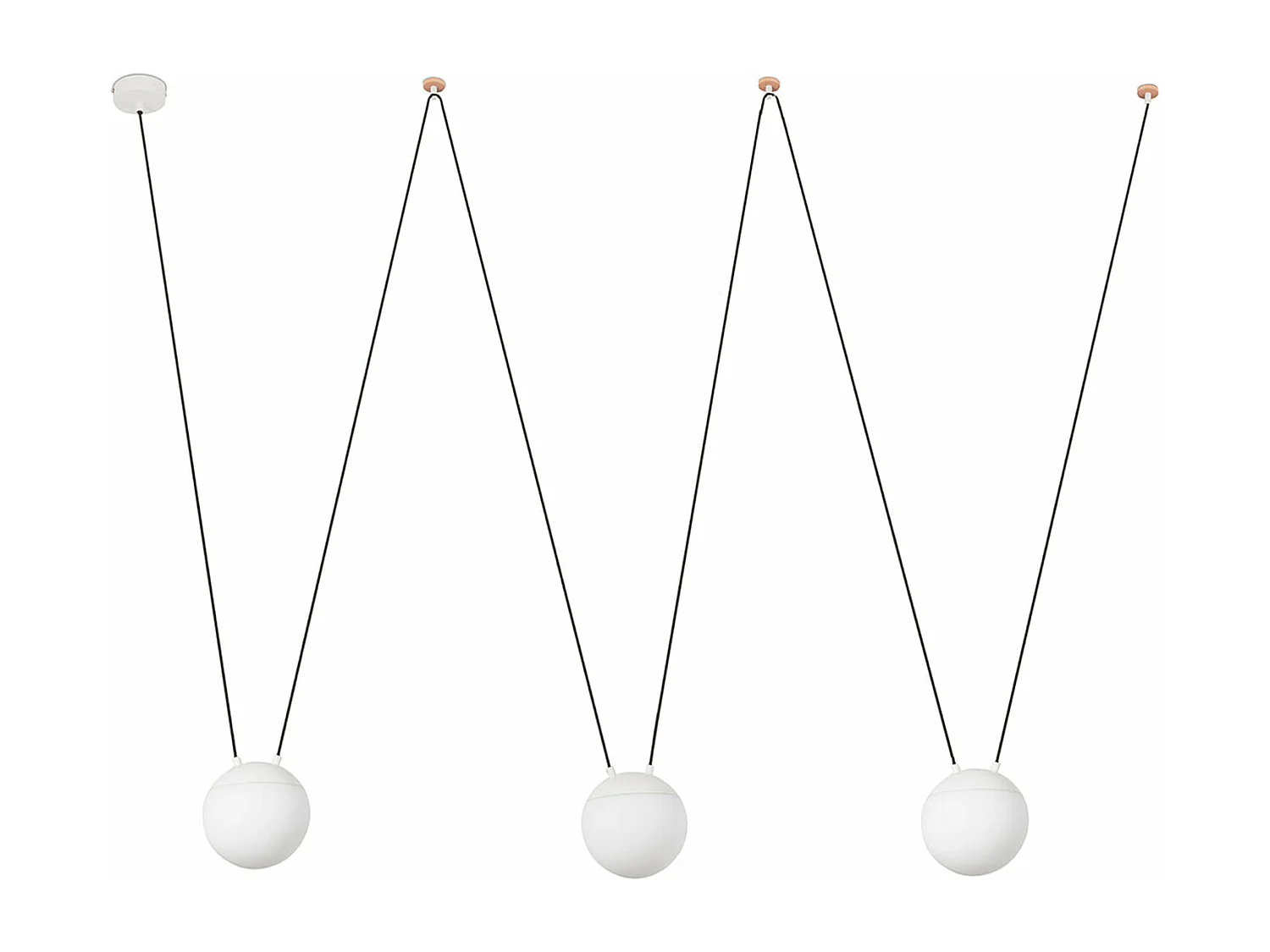 MINE VERRE SPACE 3L Suspension blanche