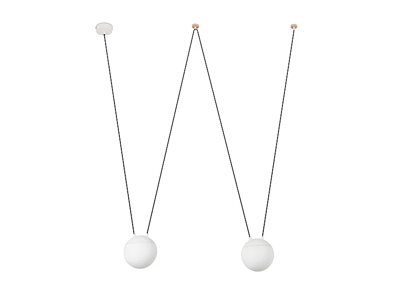 MINE VERRE SPACE 2L Suspension blanche