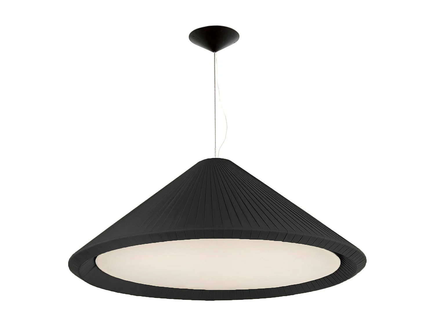 SAIGON IN 1300 Lampe à suspension noire