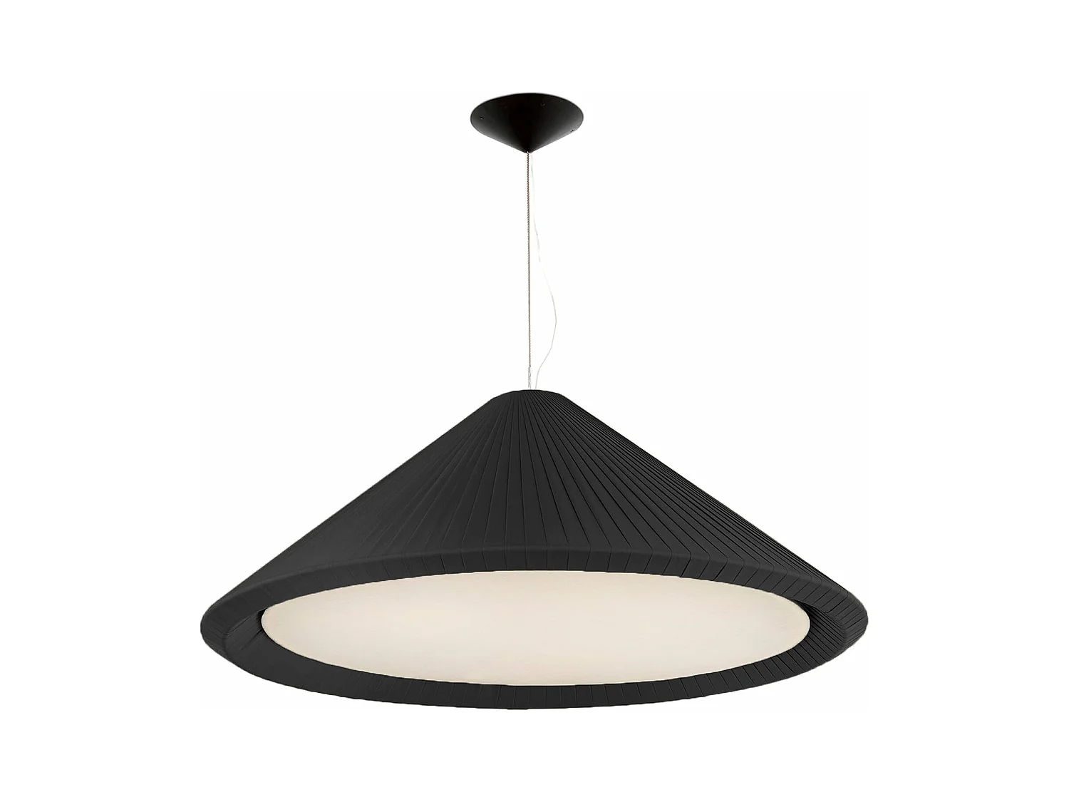 SAIGON IN 1300 Lampe à suspension noire