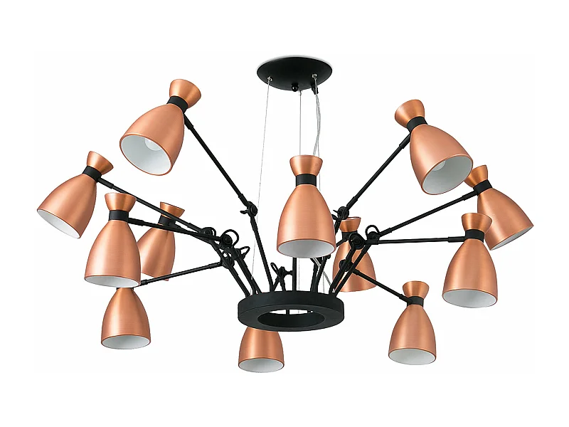 Lampe à suspension RETRO 12L Cuivre