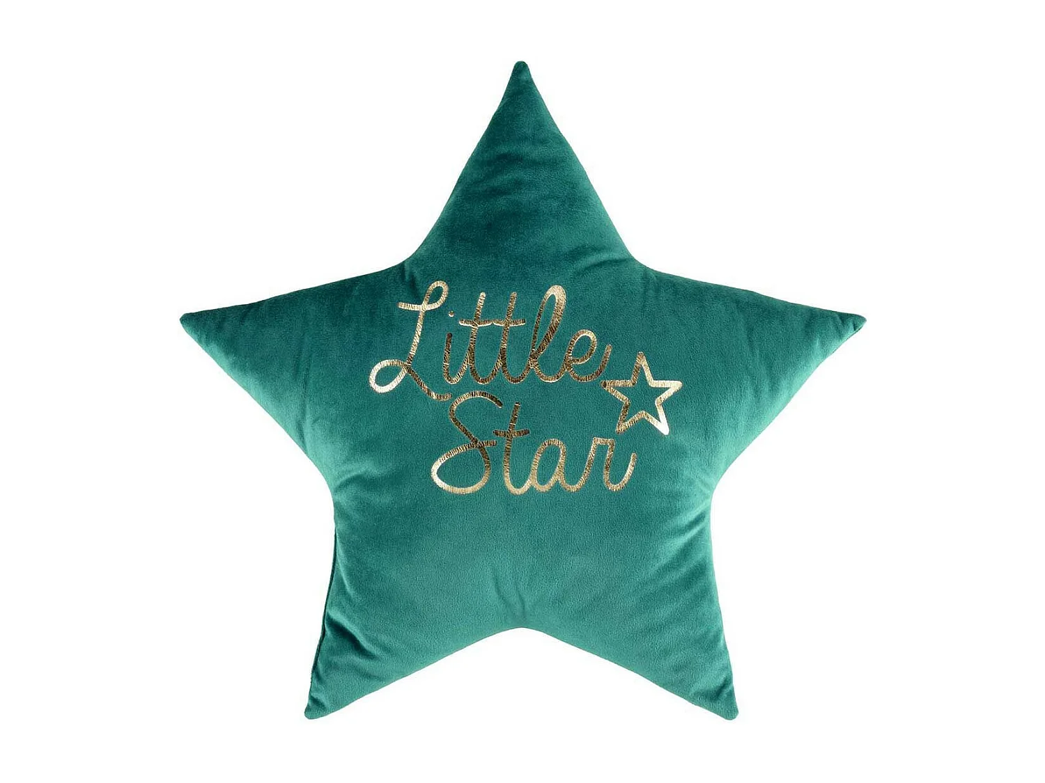 Coussin Enfant Étoile "Edelstar" 50x50cm Vert