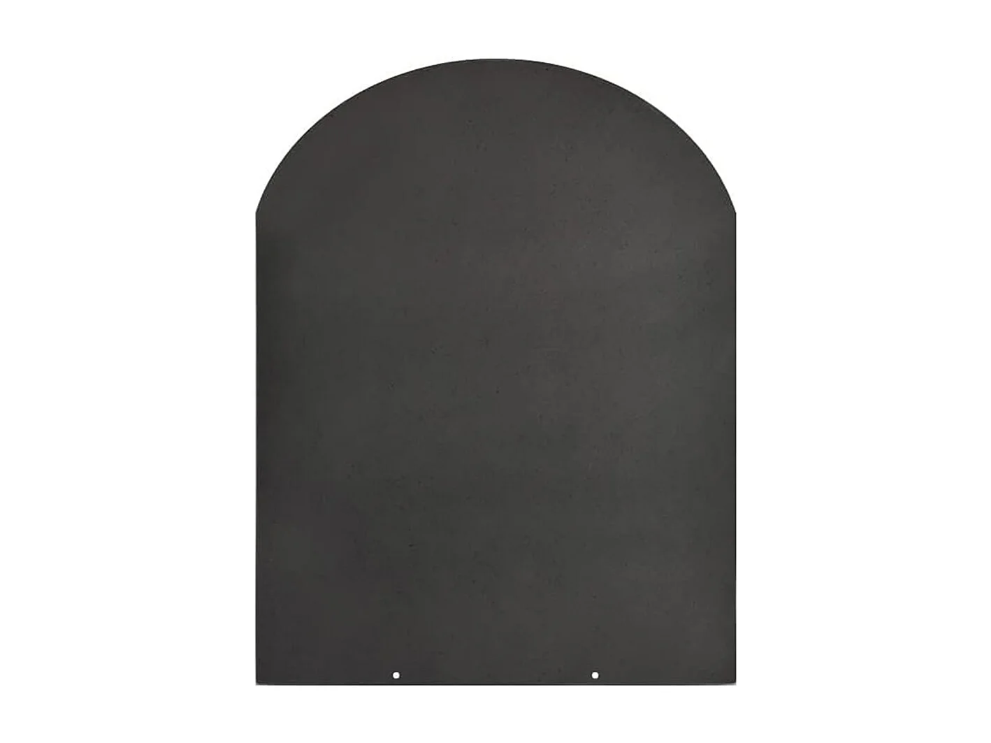 Plateforme de protection de sol pour poêles à bois et pellets en acier 90x80