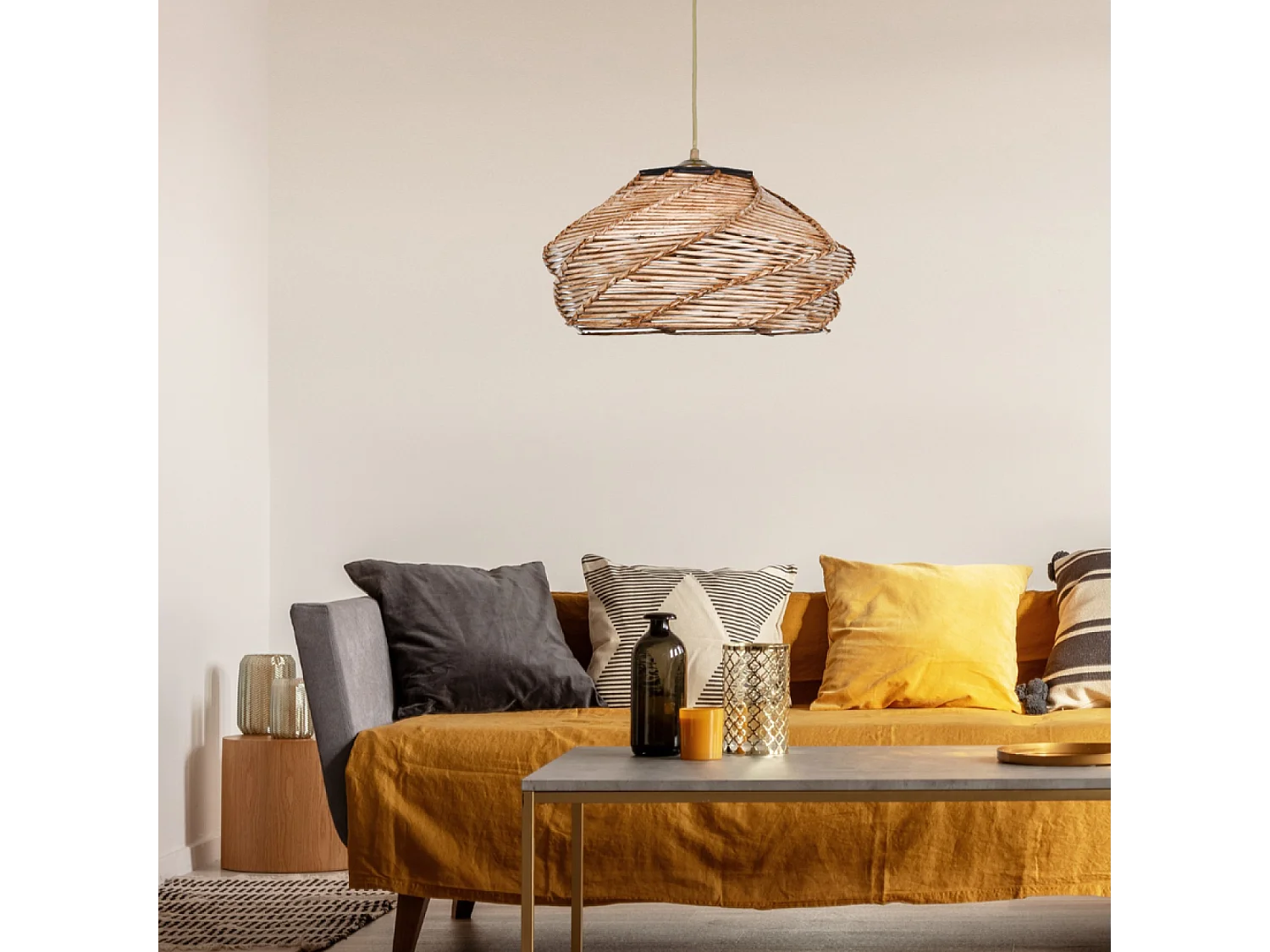 Suspension effet osier SARAH