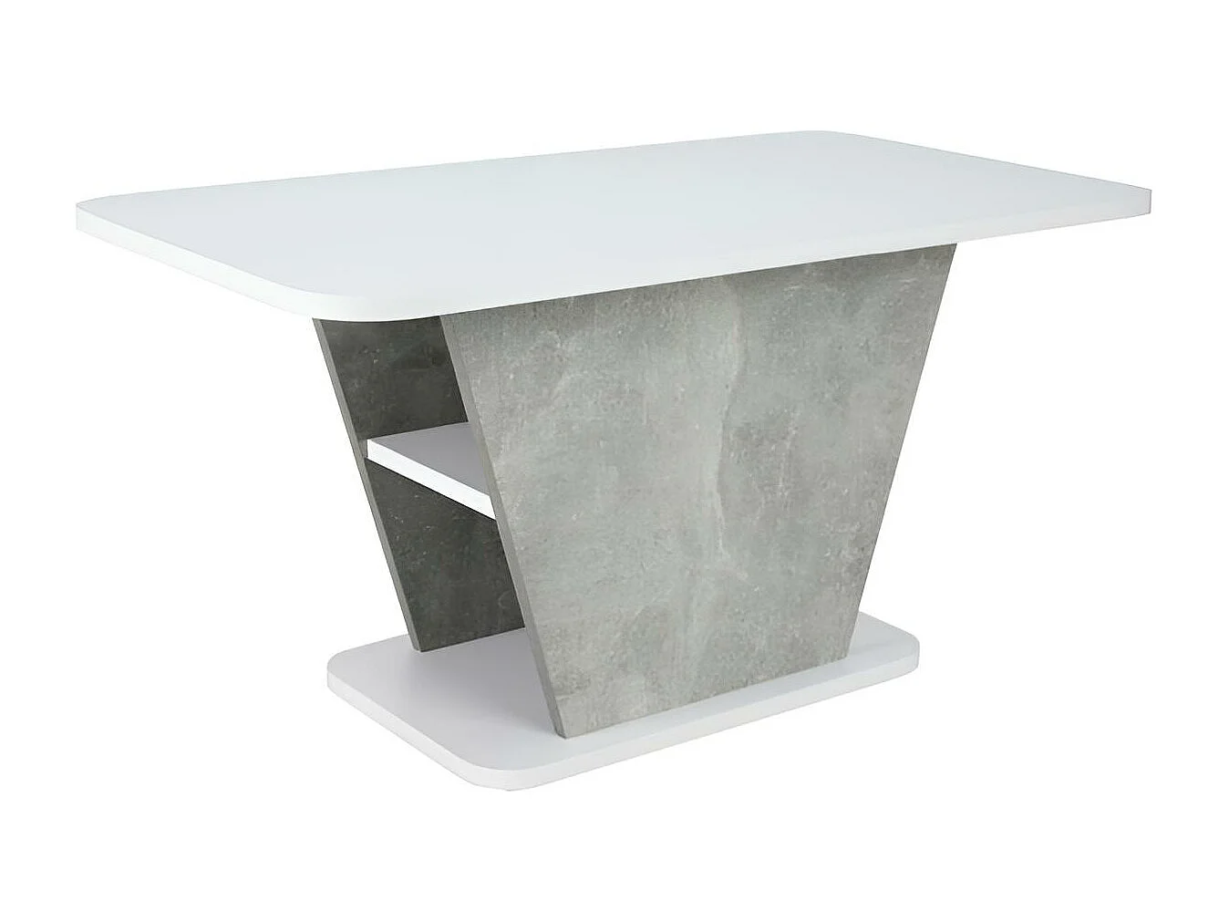 Couchtisch Calypso  /Grau&Weiss