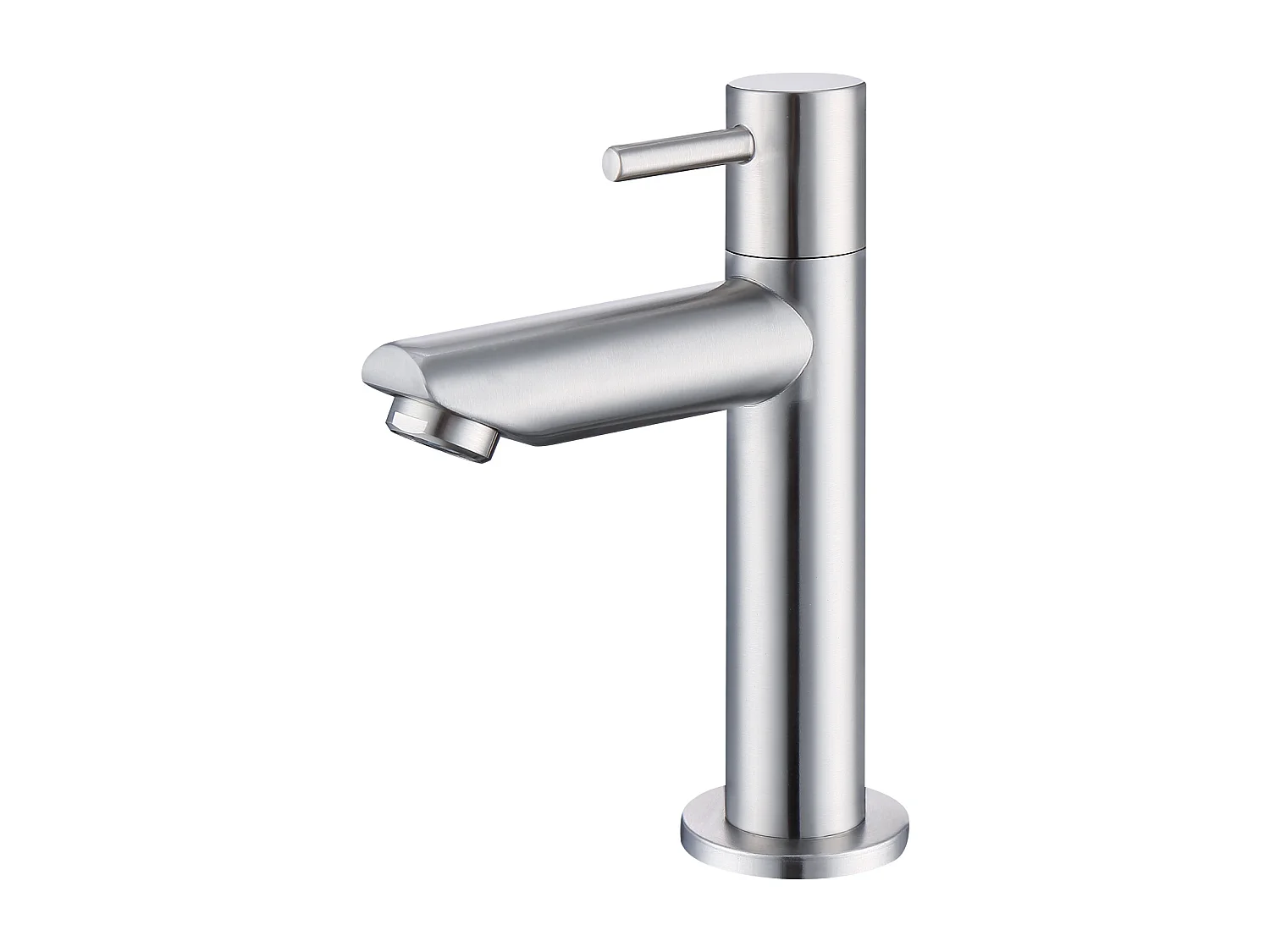 Robinet de Lavabo Eau Froide Uniquement Robinet de Lave-mains Robinet Salle de Bain Robinetterie pour Toilettes Invités