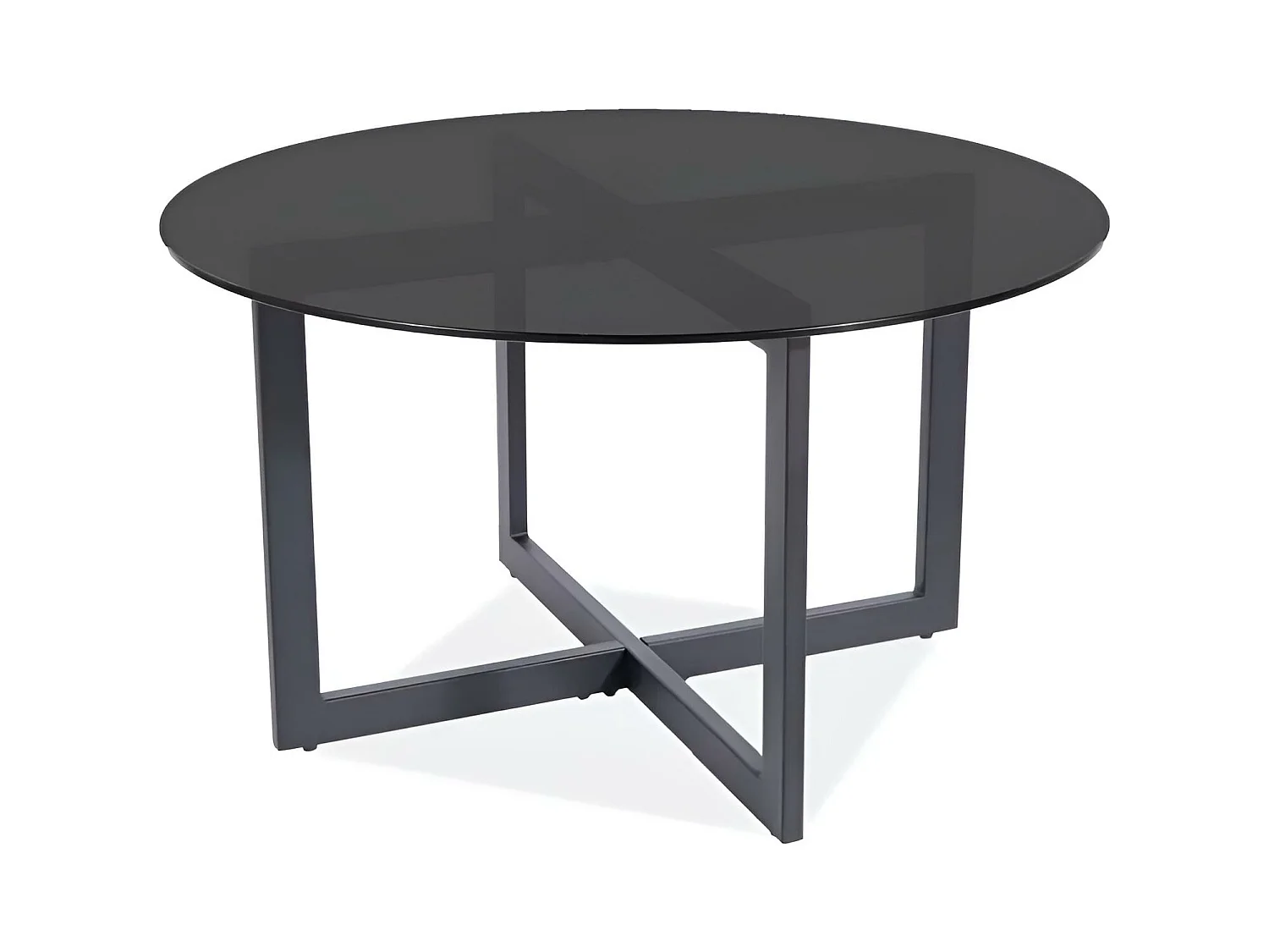 Table basse Almeria /Verre/Noir