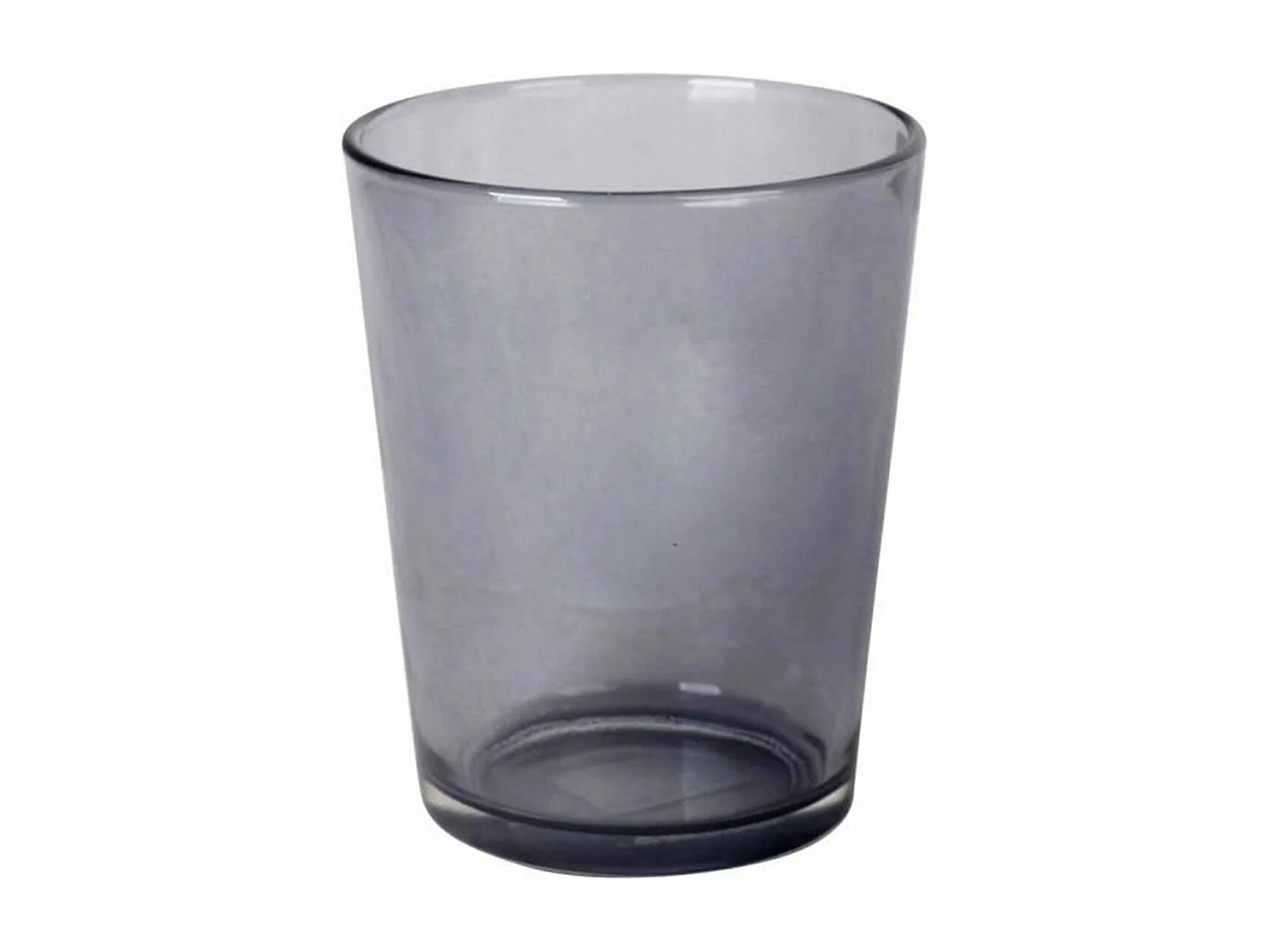Cache Pot en Verre "Chic & Tendance" 16cm Gris