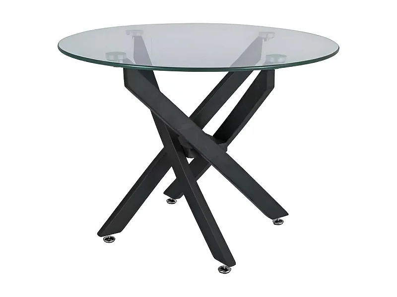 Table basse Agis/Verre/Noir
