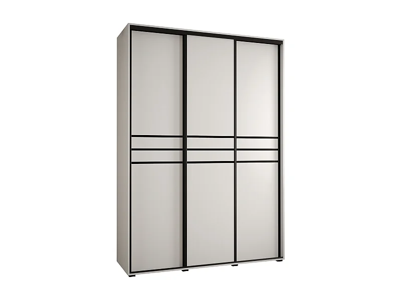 ARMOIRE DAVOS 10 À PORTES COULISSANTES 235,2/180/60 3 portes