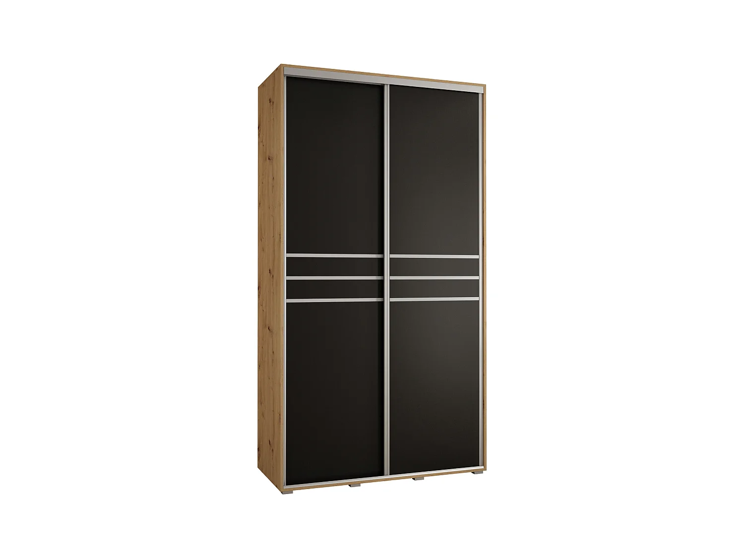 ARMOIRE DAVOS 10 À PORTES COULISSANTES 235,2/130/45 2 portes