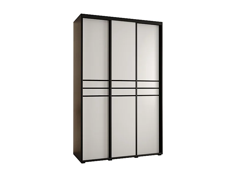 ARMOIRE DAVOS 10 À PORTES COULISSANTES 235,2/160/60 3 portes