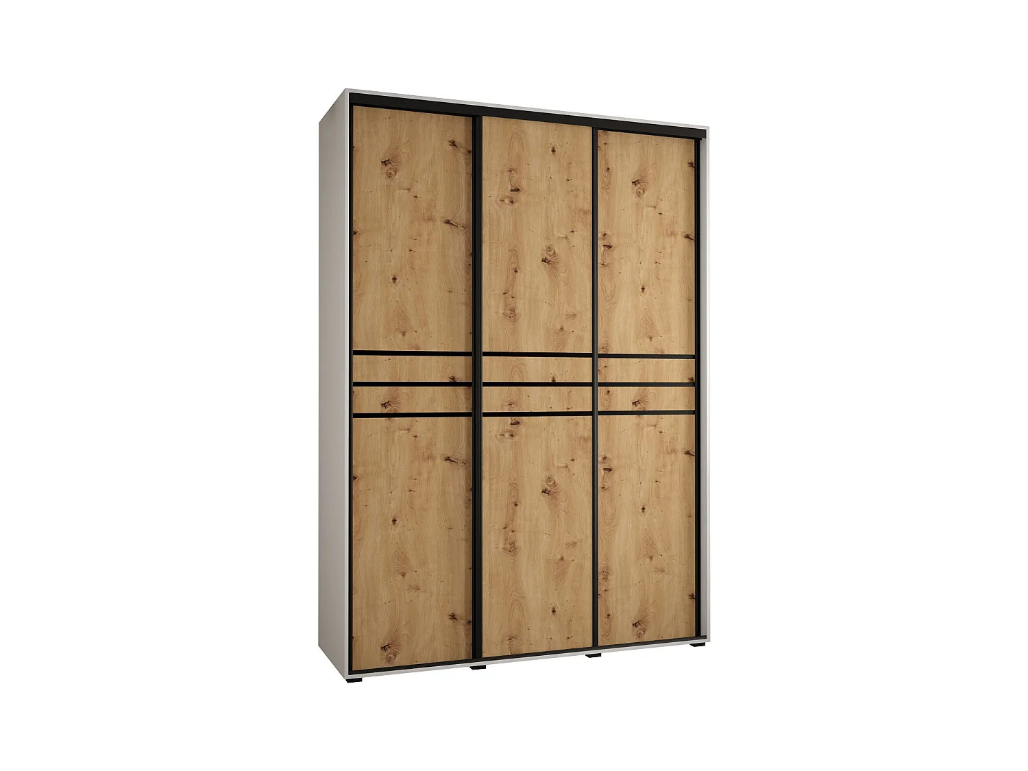 SCHWEBETÜRENSCHRANK 235,2/180/60 3-türig