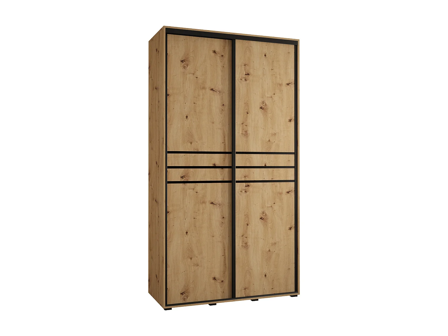 SCHWEBETÜRENSCHRANK 235,2/140/45 2-türig