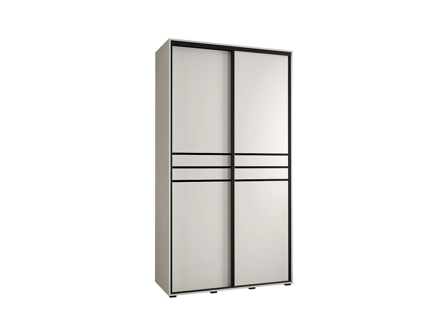 ARMOIRE DAVOS 10 À PORTES COULISSANTES 235,2/130/45 2 portes