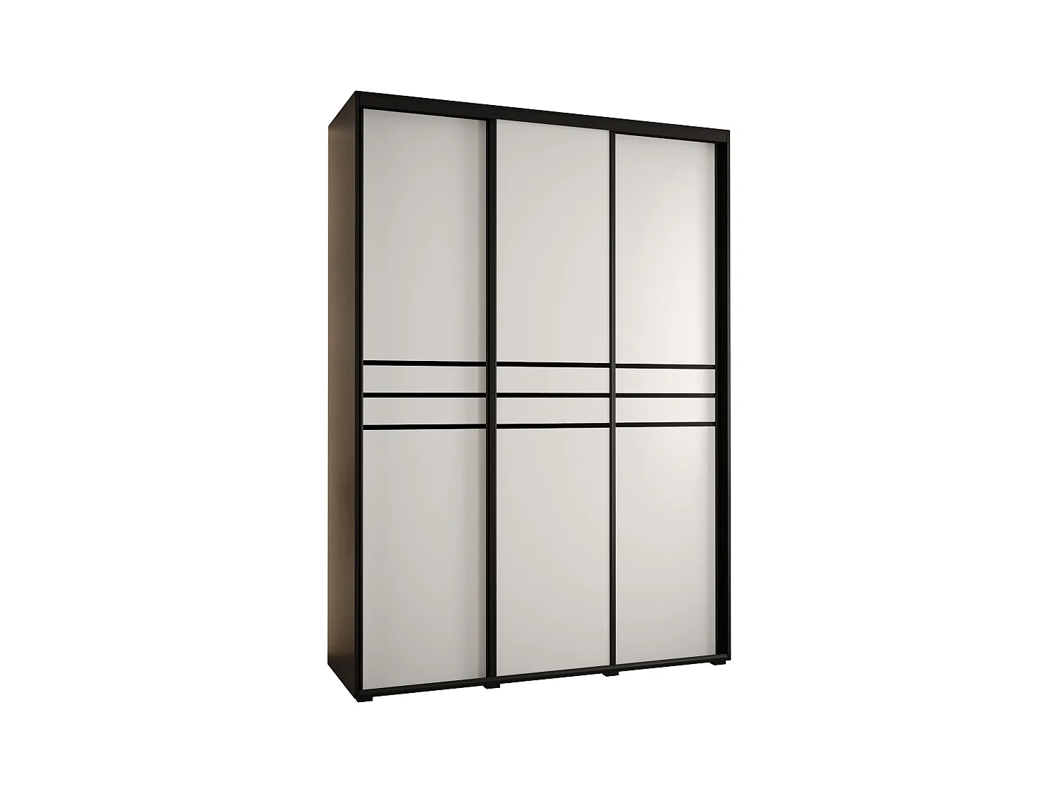 SCHWEBETÜRENSCHRANK 235,2/180/60 3-türig