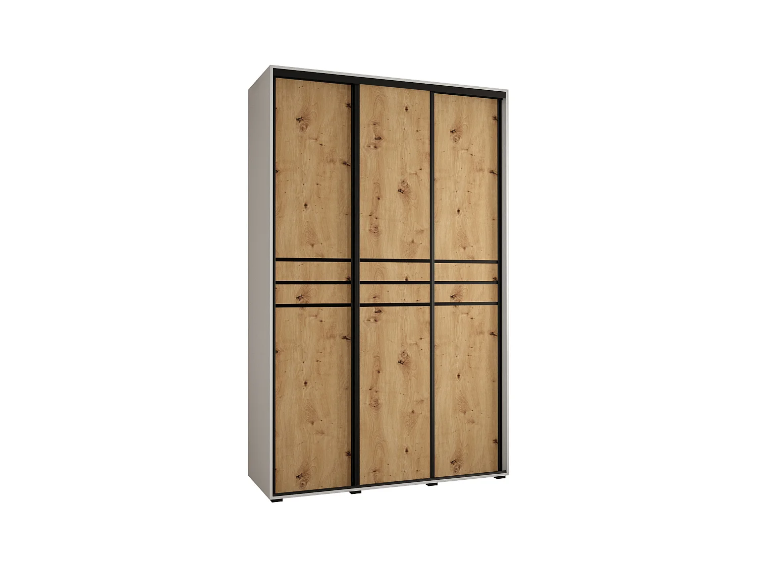 ARMARIO CON PUERTAS BATIENTES 235,2/160/60  3 puertas