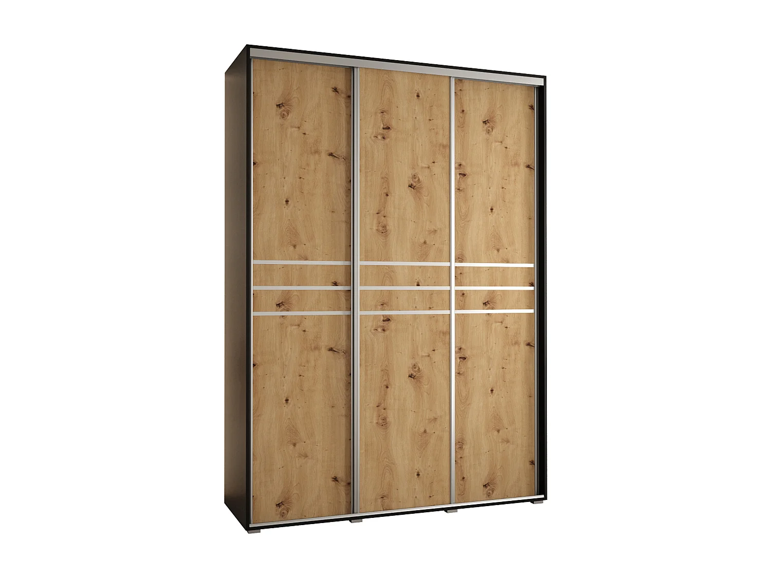 ARMOIRE DAVOS 10 À PORTES COULISSANTES 235,2/180/60 3 portes