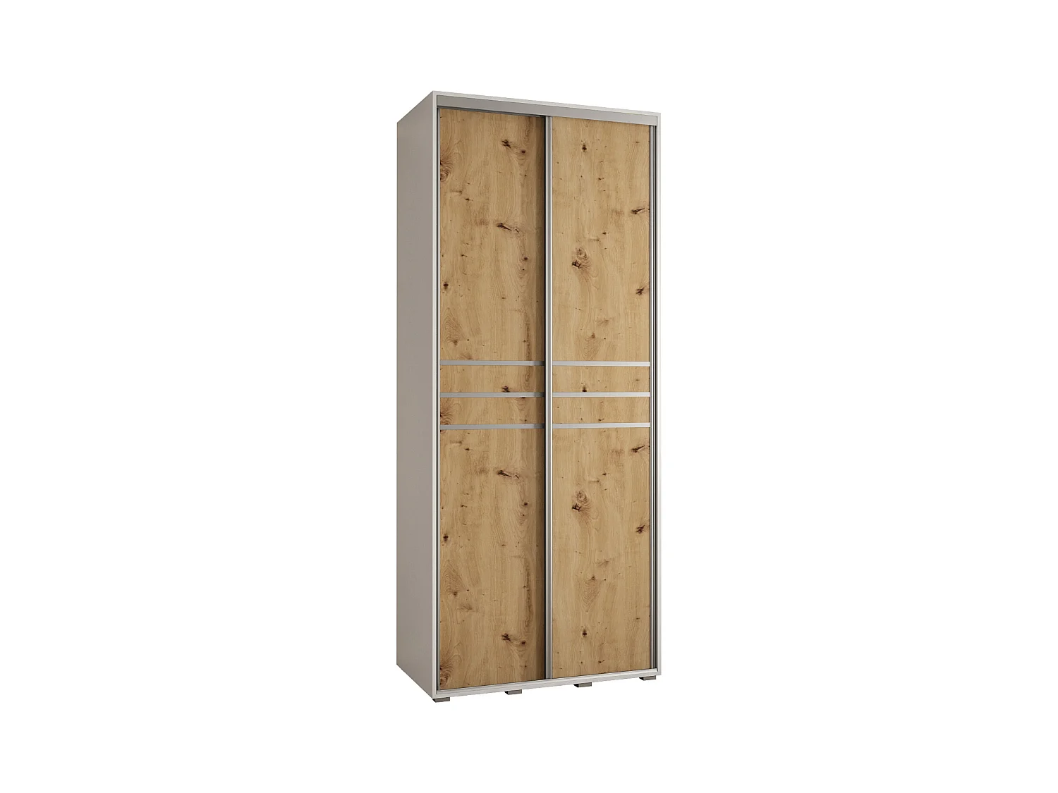 ARMOIRE DAVOS 10 À PORTES COULISSANTES 235,2/110/45 2 portes