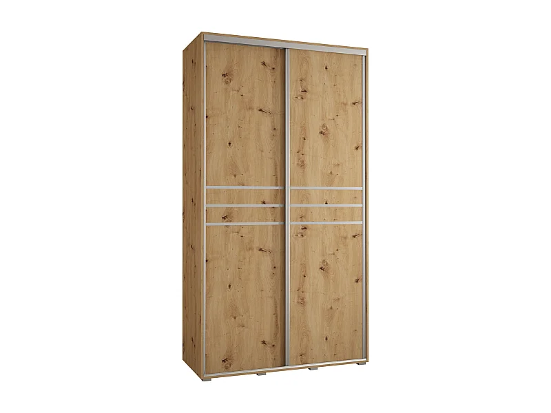 ARMOIRE DAVOS 10 À PORTES COULISSANTES 235,2/130/45 2 portes