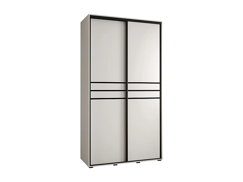 ARMOIRE DAVOS 10 À PORTES COULISSANTES 235,2/130/60 2 portes