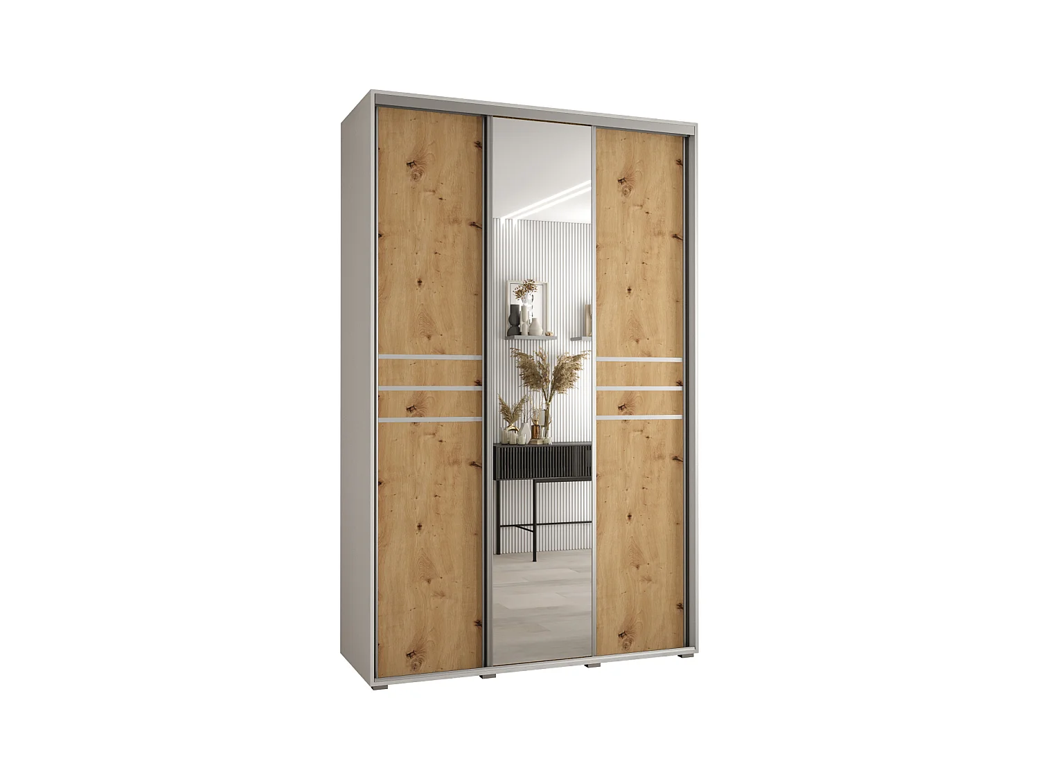 SCHWEBETÜRENSCHRANK 235,2/160/60 3-türig