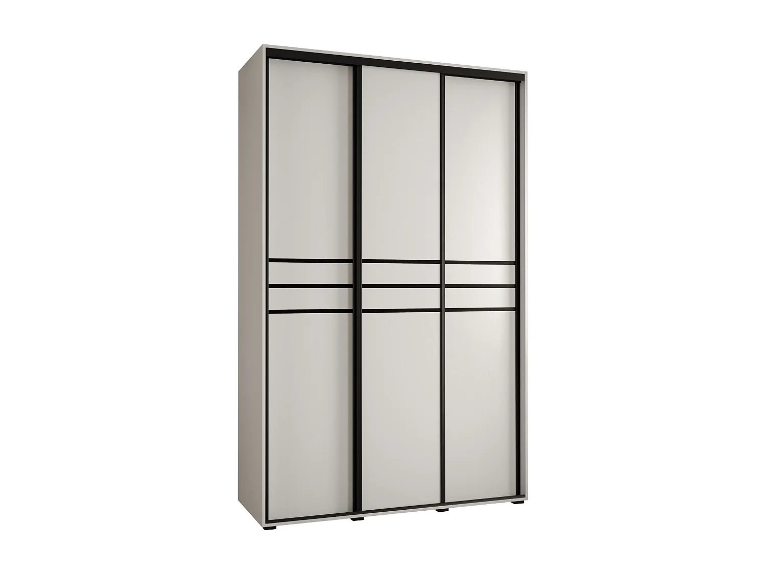 ARMOIRE DAVOS 10 À PORTES COULISSANTES 235,2/160/45 3 portes