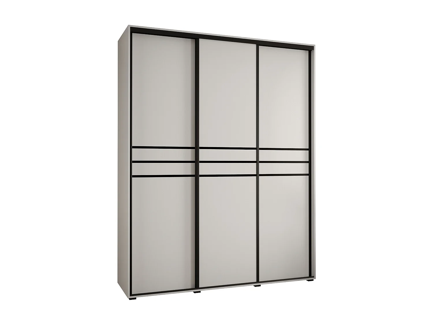 ARMOIRE DAVOS 10 À PORTES COULISSANTES 235,2/190/45 3 portes