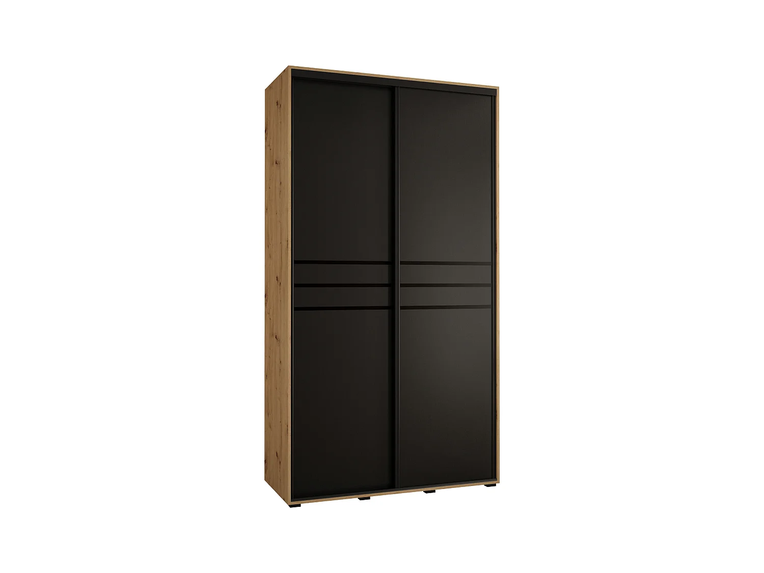 SCHWEBETÜRENSCHRANK 235,2/130/60 2-türig