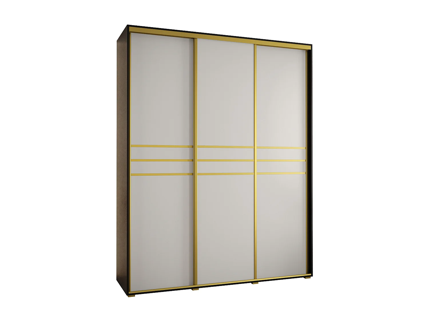 ARMOIRE DAVOS 10 À PORTES COULISSANTES 235,2/190/45 3 portes