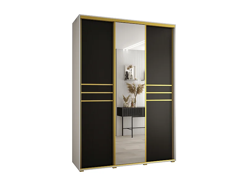 ARMOIRE DAVOS 11 À PORTES COULISSANTES 235,2/170/45 3 portes