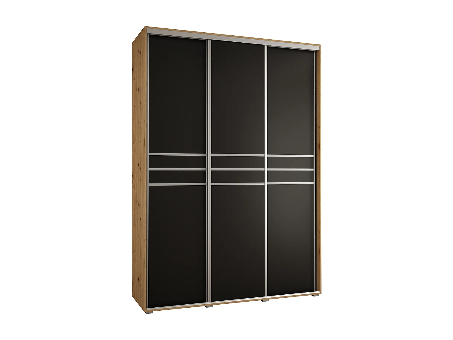 ARMOIRE DAVOS 10 À PORTES COULISSANTES 235,2/170/60 3 portes