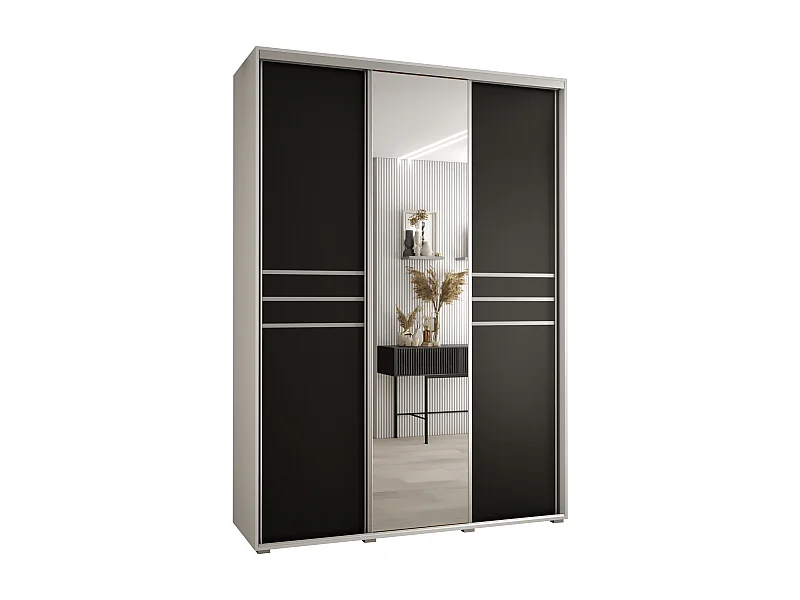 ARMOIRE DAVOS 11 À PORTES COULISSANTES 235,2/170/45 3 portes