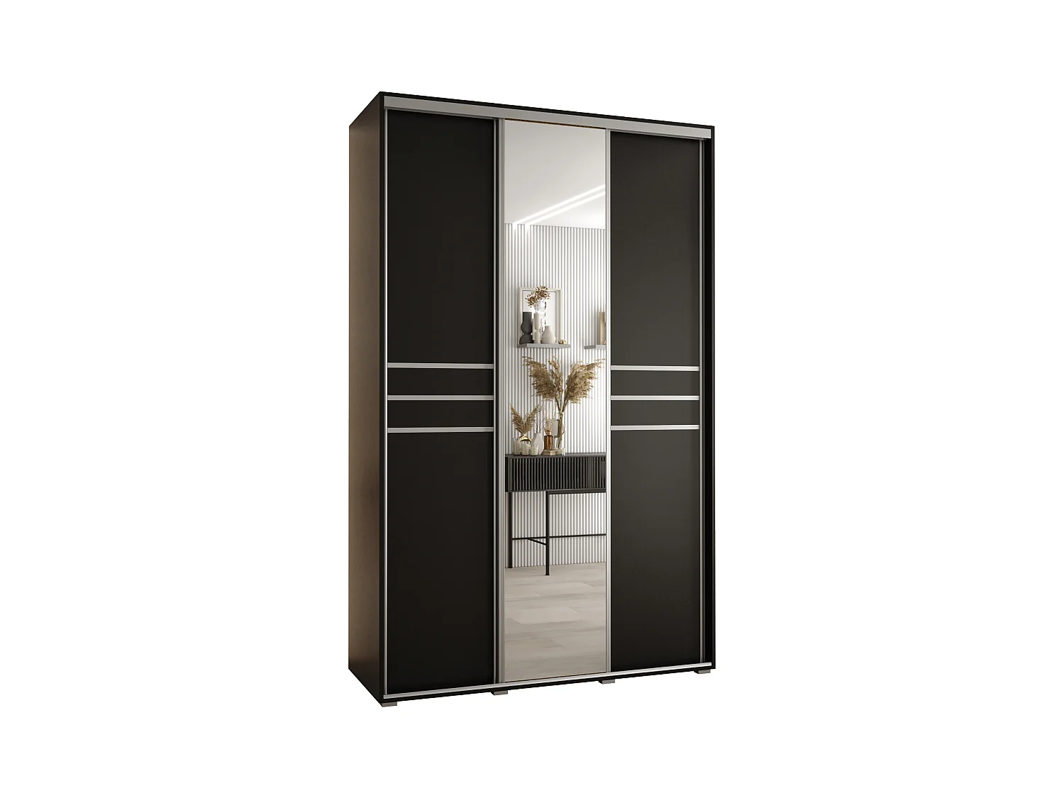 SCHWEBETÜRENSCHRANK 235,2/160/45 3-türig