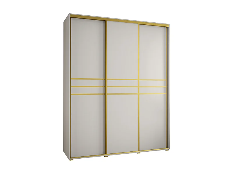 ARMOIRE DAVOS 10 À PORTES COULISSANTES 235,2/190/60 3 portes