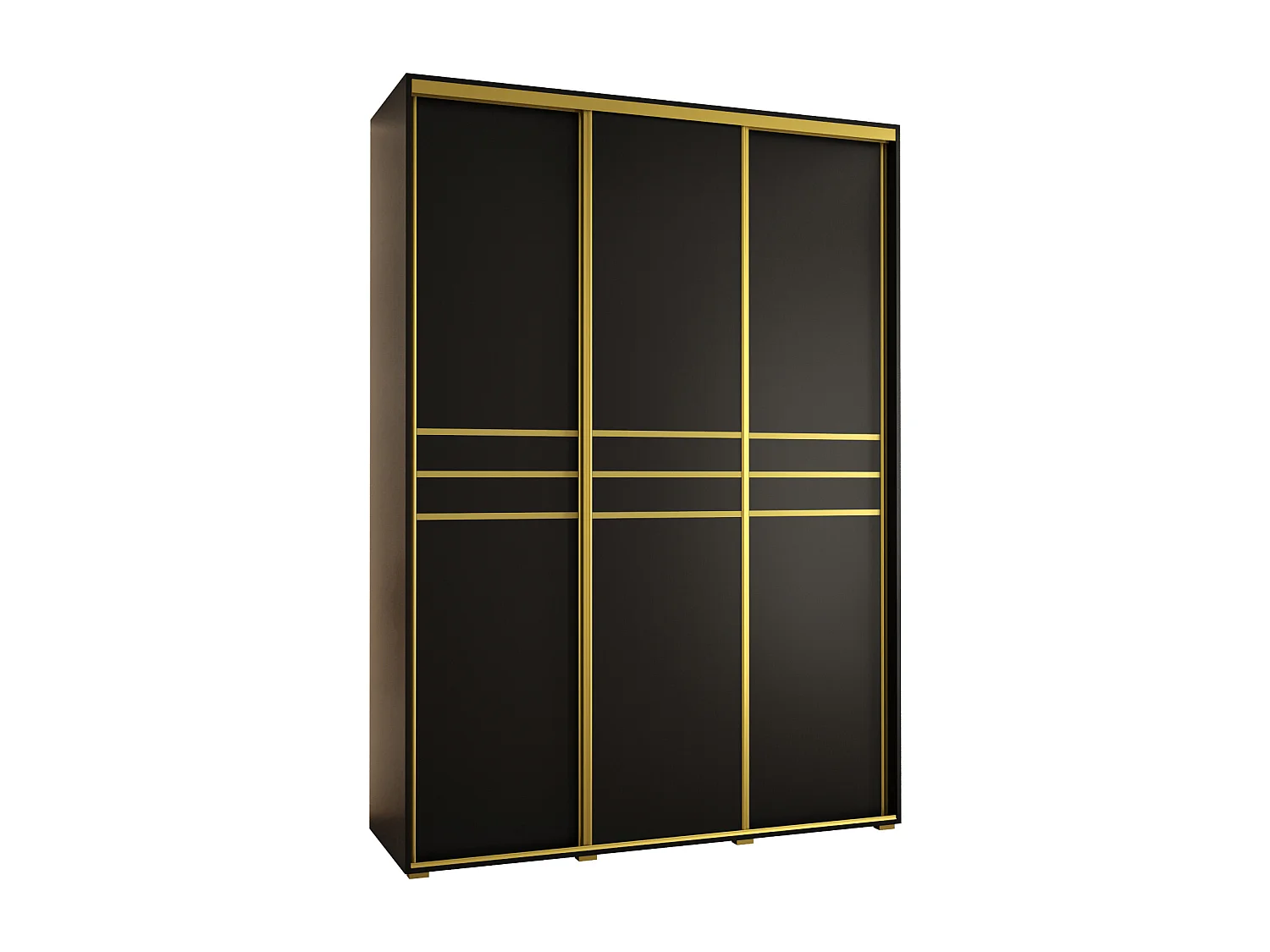 ARMOIRE DAVOS 10 À PORTES COULISSANTES 235,2/180/45 3 portes