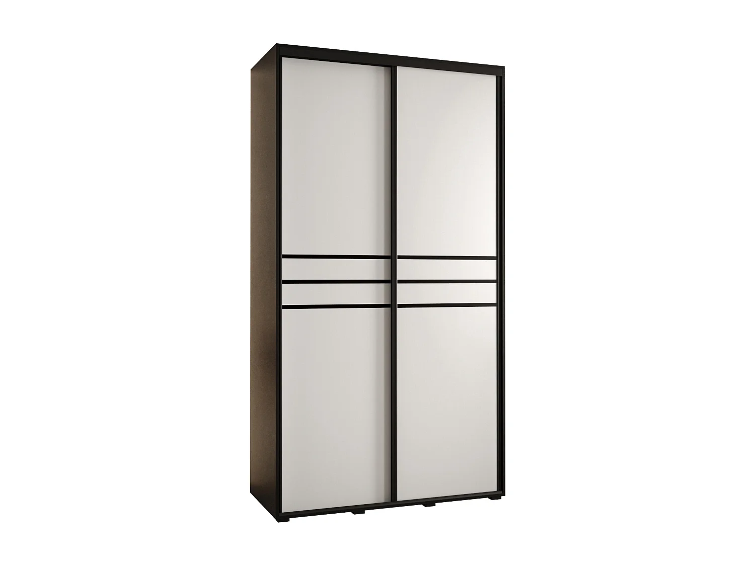 ARMOIRE DAVOS 10 À PORTES COULISSANTES 235,2/140/60 2 portes