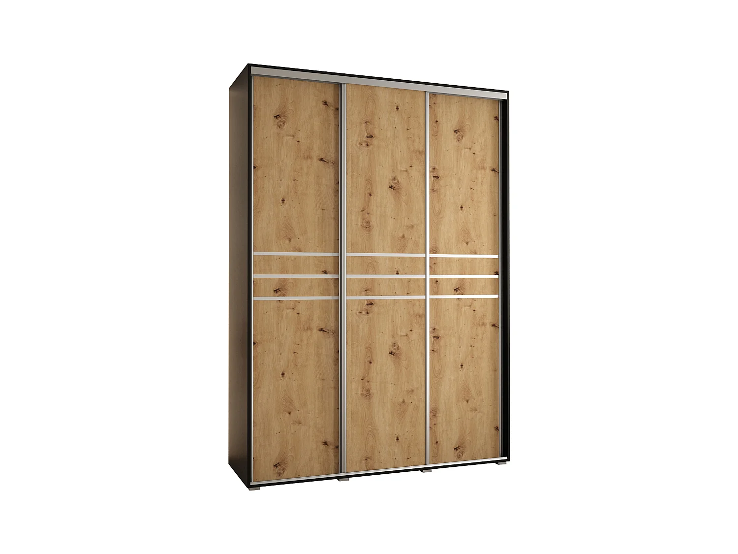 ARMOIRE DAVOS 10 À PORTES COULISSANTES 235,2/170/60 3 portes