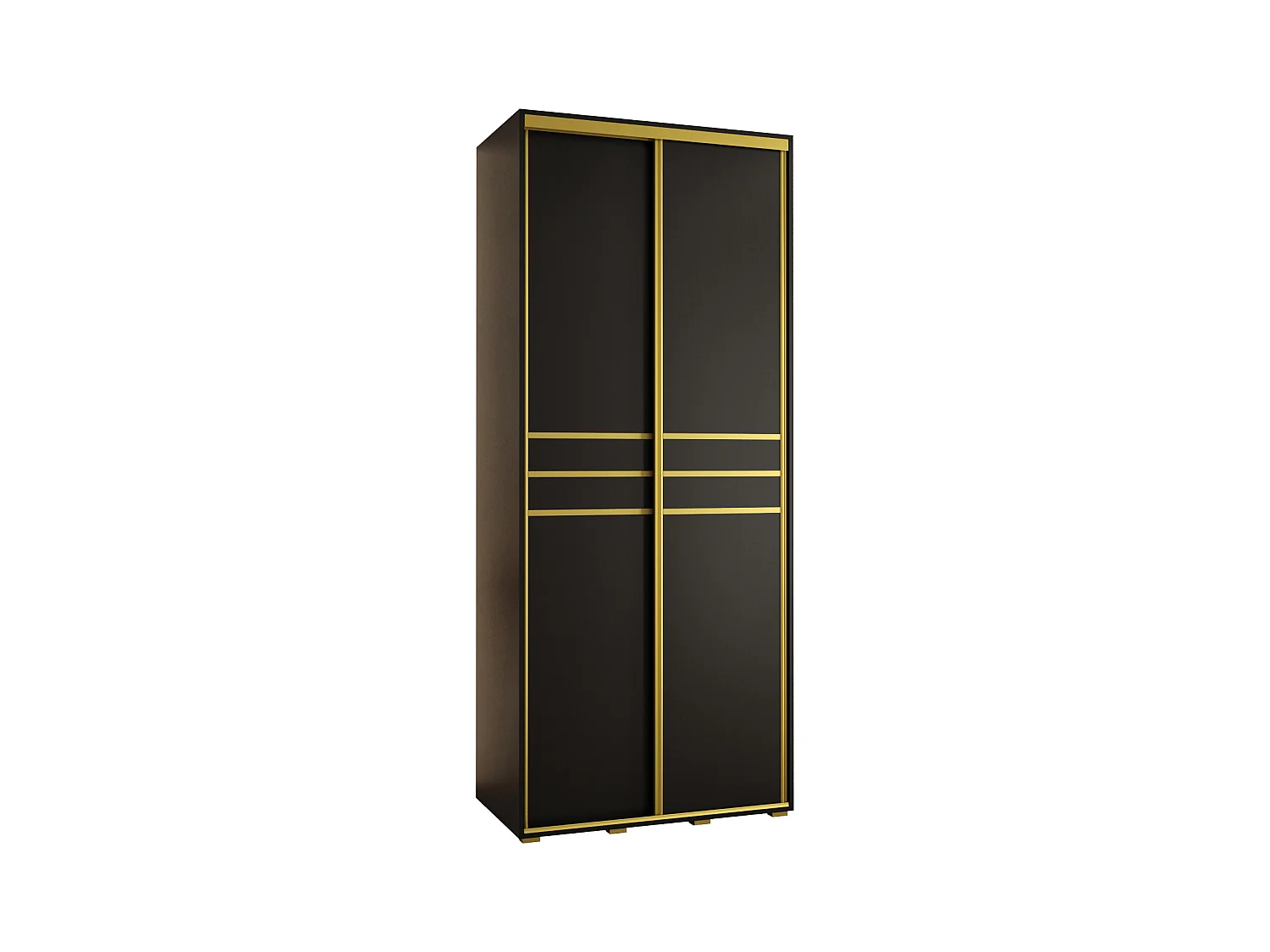 SCHWEBETÜRENSCHRANK 235,2/100/60 2-türig