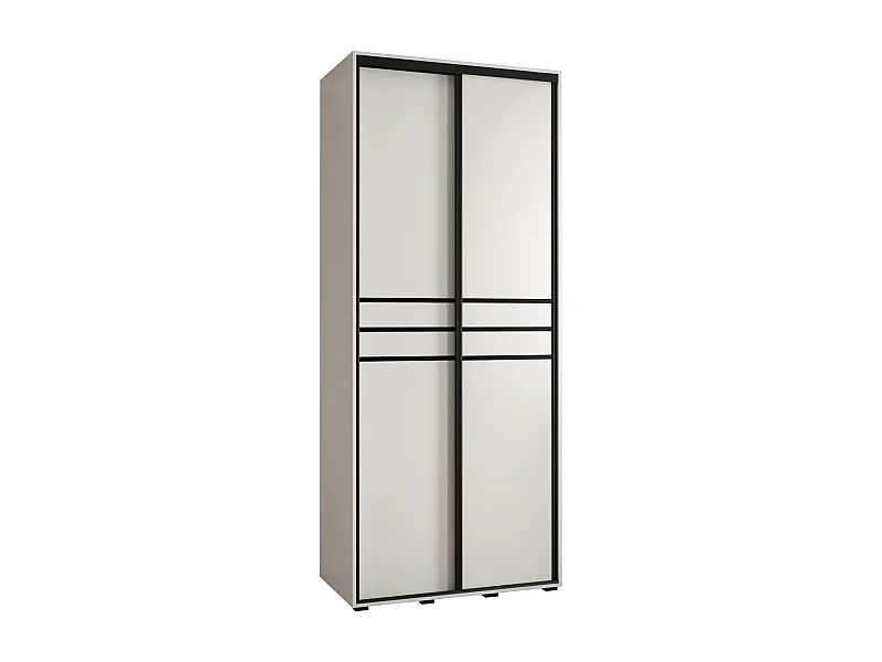 SCHWEBETÜRENSCHRANK 235,2/100/60 2-türig