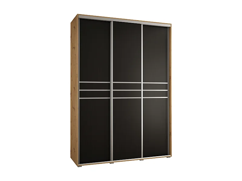 ARMOIRE DAVOS 10 À PORTES COULISSANTES 235,2/180/45 3 portes