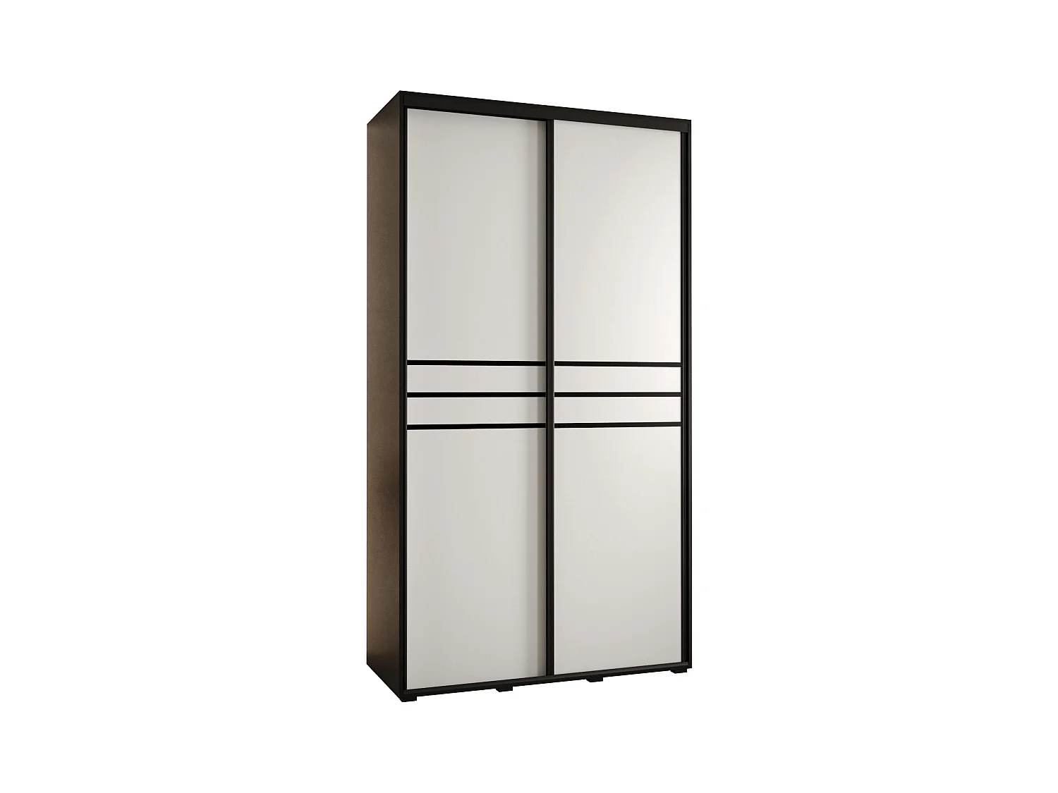SCHWEBETÜRENSCHRANK 235,2/130/60 2-türig