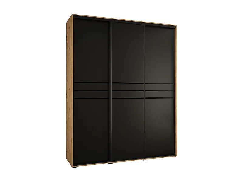 ARMOIRE DAVOS 10 À PORTES COULISSANTES 235,2/200/45 3 portes